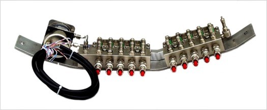 Curved Manifold Assembly