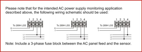AC Voltage Sensor Wiring Schematic