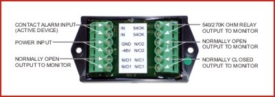 Contact Alarm Expander Wiring Schematic
