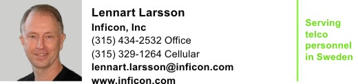 INFICON, Inc. Sales Area